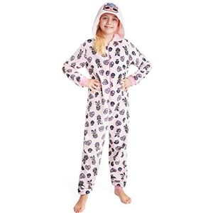 L.O.L. Surprise! Onesie Meisje, Lol Onesie voor Kinderen met Unicorn Doll en Kitty Queen, Warme Fleece Meisjes Onesies, Verjaardag Cadeau Meisje, Gift for Girls (Roze, 7-8 Jaar)
