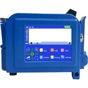 Draagbare Printer QR Bar Batchcode Datum Nummer Logo Vervaldatum T-shirts 12,7 mm Handheld Inkjet Printer Label Mini Afdrukken in meerdere formaten(With 2 ink-25.4mm)