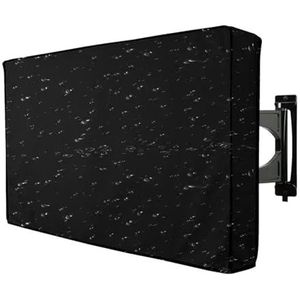 WLTYSM TV-hoes, tv-hoes, waterdicht, meerdere maten, waterdicht en weerbestendig, voor buiten, flatscreen-tv, zwaar belastbaar, 4 seizoenen, weerbestendig, tv-scherm, tv-schermbeschermers (3032 inch)