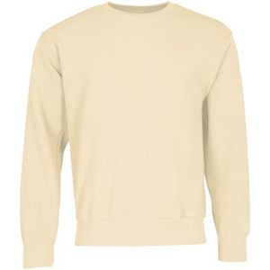Fruit of the Loom Sweatshirt met aangezette mouwen, kleur: naturel, maat: L, naturel, L