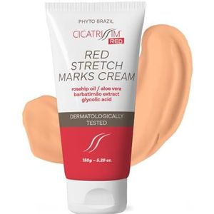 Cicatrissm Red Stretch Mark Remover Cream - Voor Zwangerschap en Buik Nazorg - Buikboter Voor Verwijdering van Rode en Paarse Striae - Huidbehandeling om vlekken te zien verdwenen