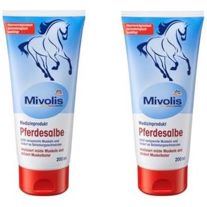 Mivolis spierbalsem, kalmerende en verfrissende crème, 2 x 200 ml,2 stuks (2 x 200 ml)
