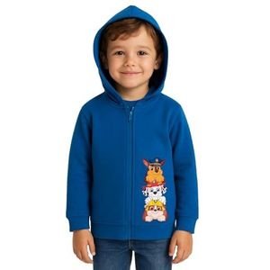 United Labels Paw Patrol sweatjack voor jongens - kinderhoodie met ritssluiting hoodie blauw, blauw, 98-104
