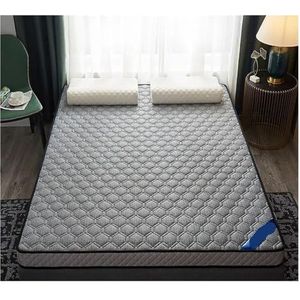 Matras Van Volledige Grootte, Latex Tatami Matras Opvouwbare Vloermat Slaapkamer Zacht Comfortabel Bed Matras Studentenslaapzaal Matten King Queen Twin Full Size (Color : NO-2, Size : 150 * 200CM*9CM