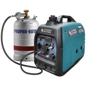 LPG/Benzine Invertergenerator KS 2100iG S - Hybride Generator - Geluidsdempende Behuizing