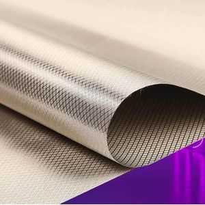 RF-afschermingsstof, Faraday-stof EMF RFID-afscherming Zilver Goud Meerdere maten(Silver,10x1.1m)