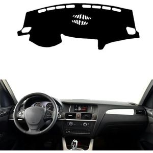 Antislipmat Dashboard Cover Pad Interieur, voor BMW X3 2011-2017, Dashboard Cover, Dash Cover Mat, Zwarte Dash Mat Dashboard Cover