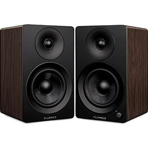 Fluance Ai61 - 2-weg 2.0 Stereo Boekenplankluidsprekers - 6,5 Inch Drivers - 120 W Versterker