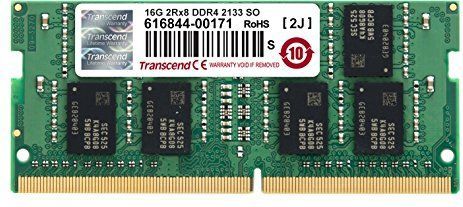 Transcend 16GB DDR4 2133 SO-DIMM 2Rx8