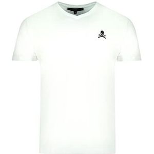 Philipp Plein T-shirt »Basic«, wit, katoen, borstlogo, UTPV01, wit, L