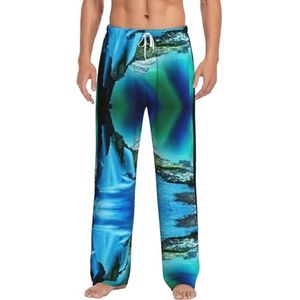 Natural Wonders Lange Lounge Wear Broek Nachtkleding Pyjama Bottoms Nachtkleding Nachtkleding Nachtkleding Met Zakken En Trekkoord, Wit, S
