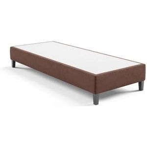 Best for Home Boxspringframe, 70x200-90x200 cm, boxspring frame zonder matras, boxspring, hotelbed (bruin, 90x200)