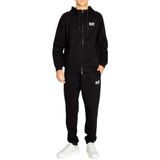Emporio Armani Ea7, Heren, Sport, Zwart, Maat: XS Katoen,