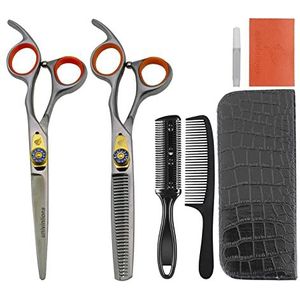 6.0 inch haar snijden schaar scharen professionele hairdessing schaar kit kapper accessoires scheermes edge haar snijden schaar scharen for kapper haar Clipper Salon benodigdheden