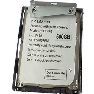 OSTENT 500 GB HDD harde schijf + houder voor Sony PS3 Super Slim CECH-400X