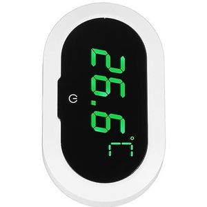Digitale Aquariumthermometer Hoge Nauwkeurigheid 0 Tot 50°C Meetbare Duurzame Plastic Aquariumthermometer voor Meting (Onnauwkeurigheid zo laag als 0,1 ℃, wit)