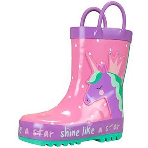 Harry Bear Kinderen Regenlaarzen Eenhoorn Roze 24