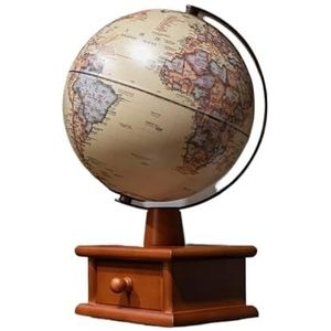 Wereldbollen Verlichting Globe 8 Inch Ar World Educatieve Globe met Ladehouder en Touch Light Kinderverlichting Globe Light for thuis, op kantoor Educatieve