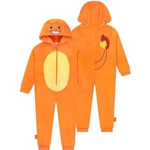 Pokémon Onesie, Charmander Jongens Onesie, Charmander Kids Pyjama, Fleece Kids Onesie, Fleece Jongens Pyjama 146