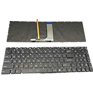 Laptop Toetsenbord Voor For MSI PE60 2QE-044 PE60 6QE-238 PE60 6QE-491 PE70 2QE-049 Zwart With Backlight Verenigde Staten Lay-out