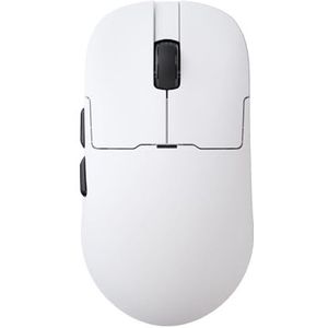 MAGIC-REFINER X AJAZZ AJ159 Draadloze Gaming Muis, Gaming Mouse voor Bedrade PC's 2.4G/USB - C, Oplaadbare Computermuis, Sensor PAW3395, 6 Instelbare DPI tot 26000 voor PC/Mac - Wit