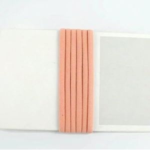 5/10M 3,0 mm 5 mm nylon elastiek rond zacht rubber band voor haar ring schoenen touw bh schouderband DIY accessoires-abrikoos-5 mm-10 meter