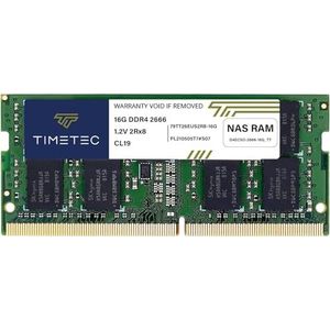 Timetec Hynix IC DDR4 2666 MHz PC4-21300 Ongebufferd ECC 1.2V CL19 288-pins UDIMM-server geheugen RAM-module upgrade (2666 MHz SODIMM 16 GB)