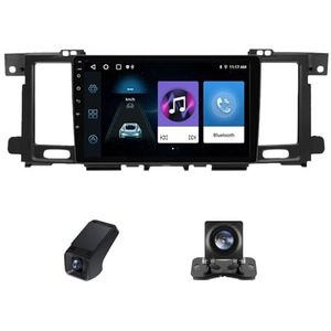 Android autoradio geldt voor Nissan Patrol 6 VI Y62 2010-2020 Wireless Carplay Android Auto,9inch 2.5D touchscreen auto radio met GPS navigatie Bluetooth stuurwiel afstandsbediening(NF-1)