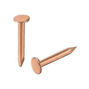 Hardware nagels, baksteen stalen nagels, 1500 stuks kleine spijkers, 1,2 mm x 8, for doe-het-zelf woonaccessoires, koperkleurig hoogwaardig koolstofstaal