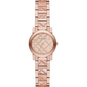 Zwitserse Zeldzame Gegraveerde Rose Gold Dial 26mm Vrouwen Polshorloge De Stad BU9235, Rose Goud, De Stad, Roségoud, De Stad