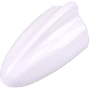 GPRTKULE Universele Super Auto Dak Haaivin Decoratieve Antenne Cover Sticker Base/Fit Voor/Fit Voor/Fit Voor/Fit Voor/Fit Voor/Fit Voor (Parel Wit)