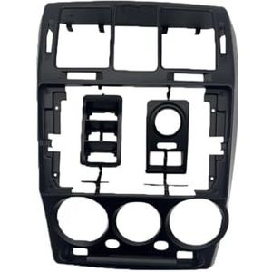Voor HYUNDAI Voor GETZ 2002-2011 9 INCH 2 Din Auto Audio Frame GPS Navigatie Fascia Paneel Auto DVD Plastic Frame Fascia Auto Fascia Radio Paneel(Left wheel Blcak)