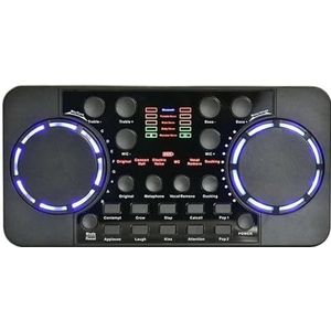 DJ-controller Live Geluidskaart Nieuwe V300 Pro Live Streaming Geluidskaart Multifunctionele 10 Geluidseffecten 4.0 Aud-io Interface mixer for DJ