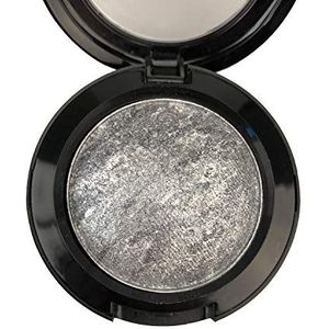 Mallofusa enkel oogschaduwpalet, glinsterend oogschaduwpalet in 15 metallic kleuren optioneel (maanlicht)