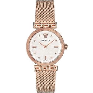 Versace Elegant horloge VELW00620, Zilver Grijs, modieus