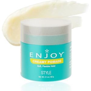 Enjoy Pomade Haarwas, 2.1 oz, vorm & hold, stevig hold, volumizing, kalmerend