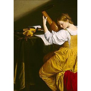 Puzzel 1000 stukjes - Orazio Gentileschi: The Lute Player, 1612/1620