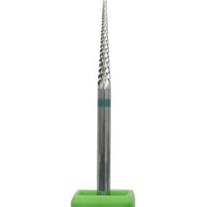 Mozulon Carbide nagelboor, frees, elektrische manicuremachine, nagelriemreinigingsfrees, pedicure-accessoires, gereedschap(302302Green)