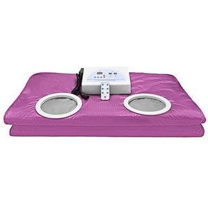 Verbeterde ver-infrarood saunadeken, rekbare digita thermische saunadeken, body shaper for gewichtsverlies fitness saunadeken Voor ontspanning(Purple)