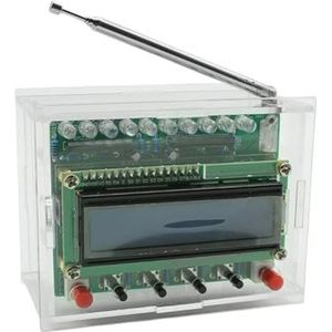 Pluuttiem FM-radio elektronische bouwset productie lassen RDA5807 instelbare frequentie 87-108 MHz met LCD-display LED-licht voor doe-het-zelvers