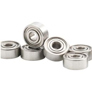 MR62 ZZ lager 2 x 6 x 2,5 mm 10 stuks MR62ZZ MR62RS handstuk lagers voor videokaart hoge snelheid voor motor (MR62zz ABEC-1)