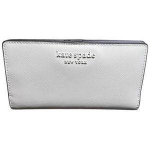 Kate Spade Large Slim Bi fold Wallet Optic White