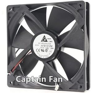 Computer behuizing kast ventilator AFB1312M Delta Fan 12VDC 0.38A 4.56W 135 * 135 * 25MM axiale ventilator