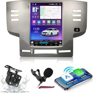 Android 14 Autoradio Navi voor T-oyota Reiz (2005-2009) 9.7 ""Verticale scherm multimediaspeler met draadloze carplay GPS-navigatie Bluetooth 5.0 HIFI FM-radio 5G-WiFi SWC MIC,M200s