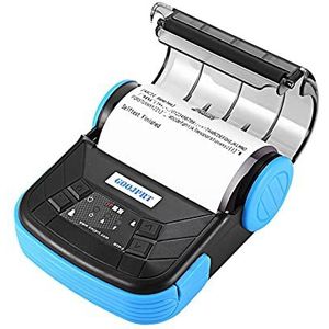 Handbediende slimme inkjetprinter, MTP-3 8 0mm Bluetooth 2.0 Mini Thermal Printer Lichtgewicht Ontwerp Draagbare Ontvangstprinter voor Code Date Label-industrie
