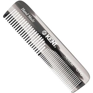 G.B.KENT Handgemaakte Pocket Haar Kam Grijs Natuurlijke Oorsprong UK Koninklijke Familie OTG