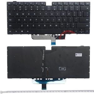 US Keyboard Backlit For Huawei for KLVD-WFH9 HLY-WX9XX Boh-WAP9HNR Laptop English(With Backlight)