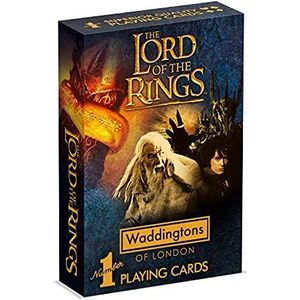 Waddingtons nummer 1 The Lord of the Rings speelkaartspel, spelen met Frodo, Sam, Bilbo, Gandalf, Galadriel, Aragorn en de rest van de Fellowship, geschenken en speelgoed voor jongens en meisjes vanaf