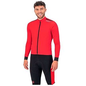 Rogelli Core Fietsshirt Heren Lange Mouwen - Wielershirt - Comfort fit - Rood - Maat M