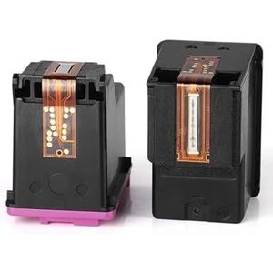 Inktcartridge for Deskjet 5575 5645 OfficeJet 202 202c 250 252 printer(1Pack BK)